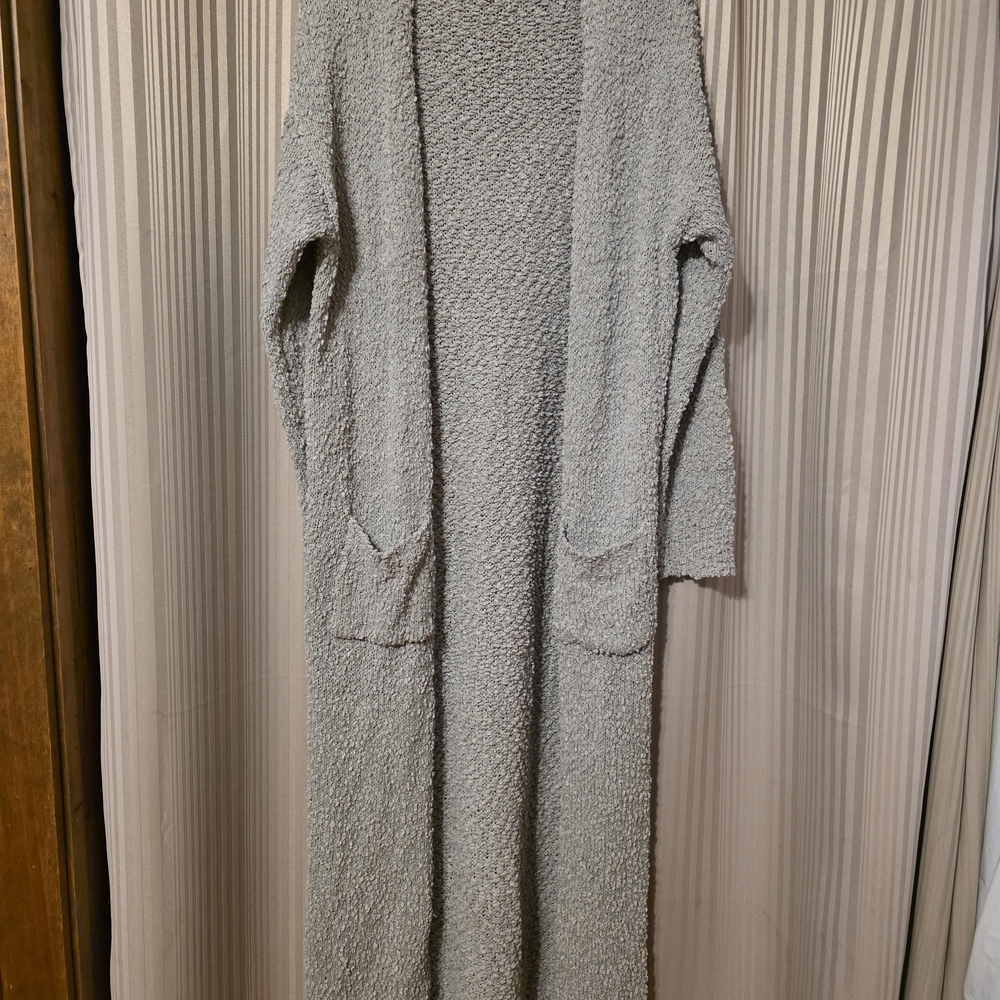 Papermoon Textured Gray Cardigan